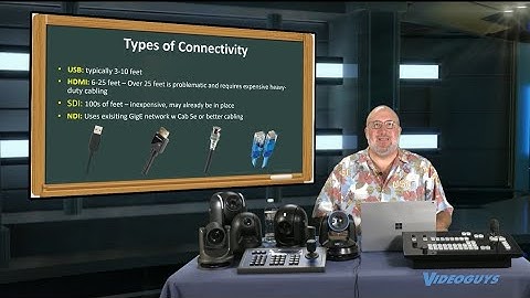 USB,HDMI,SDI, & NDI Video Cables Explained