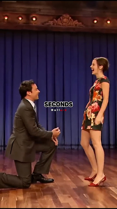 Emma Watson Teaches Jimmy Fallon to Dance – Hilarious & Adorable! #jimmyfallon #emmawatson #shorts