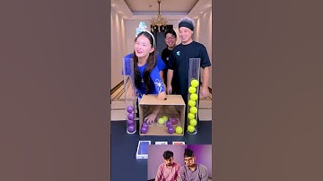 The ball-touching challenge is so exciting, I