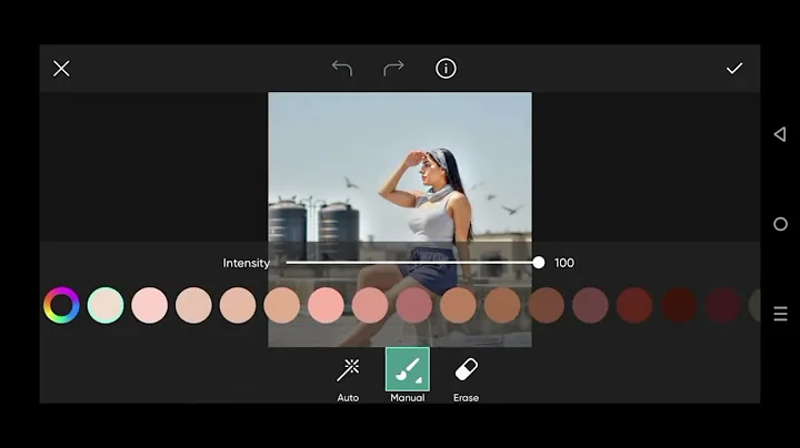HDR 4K  portrait | Professional Retouching lookCannR5 + PicsArt color grading master #00103219