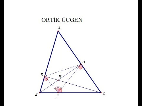 diklik merkezi ve ortik ucgenin bir ozelligi youtube