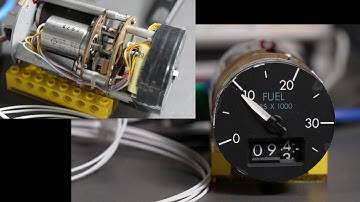 Controlling a Boeing 747 Fuel Quantity Indicator with a Raspberry Pi Pico