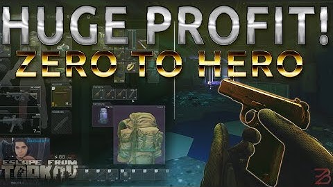 INSANE ZERO TO HERO Labs Run. Escape From Tarkov