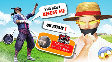 Defeating the Richest Khiladi Adda Player | Free Fire 1v1 Lone Wolf