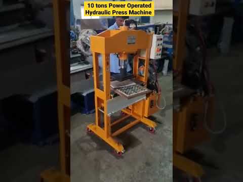 10 Tons Power Operated Hydraulic Press Machine by TL PATHAK
