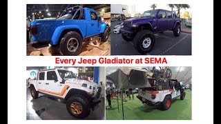 Every Jeep Gladiator spotted at SEMA 2019