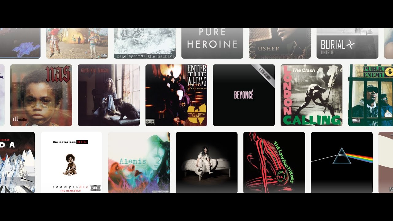 Reacting To Apple Music's 100 Best Albums of All Time! - YouTube