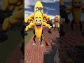 MUSCLE BANANA ARMY IN MAZE #garrysmod #gmod #brainrotanimals #shorts