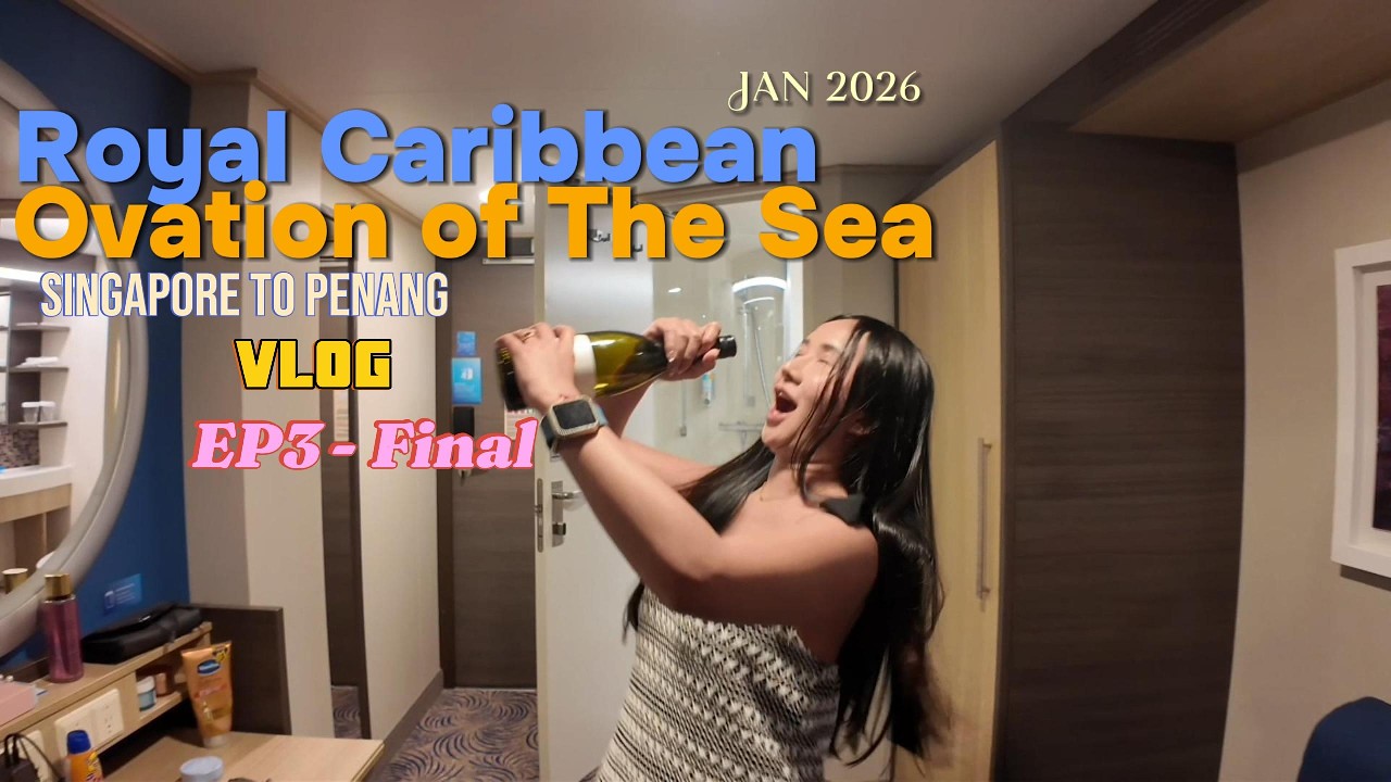 My Wife’s First Ever Cruise - Chef’s Table & Final Night (EP3) | Royal Caribbean Ovation of the Seas