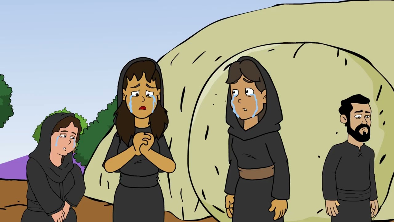 CAA#153 | Lazarus Dibangkitkan - (Galatia 6:2) | Cerita Alkitab Anak