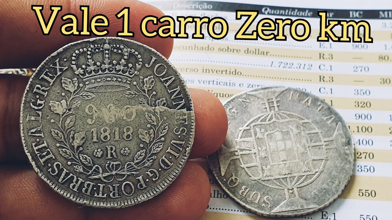 As moedas Raras de 960 Réis que valem 100 mil reais e poucos sabem.