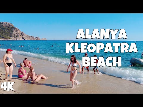 [4K] 🦊 Alanya Kleopatra Beach June 2022 : Walking Tour