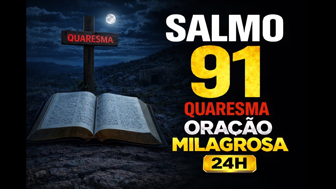 A Única ORAÇÃO da QUARESMA que trás MILAGRES na sua VIDA em 24 Horas - Salmo 91