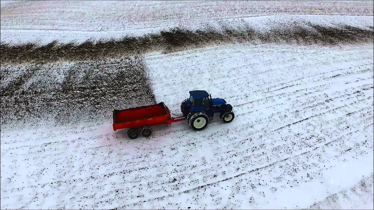 knight slinger  Update New  8124 Kuhn Knight Slinger Hauling Manure