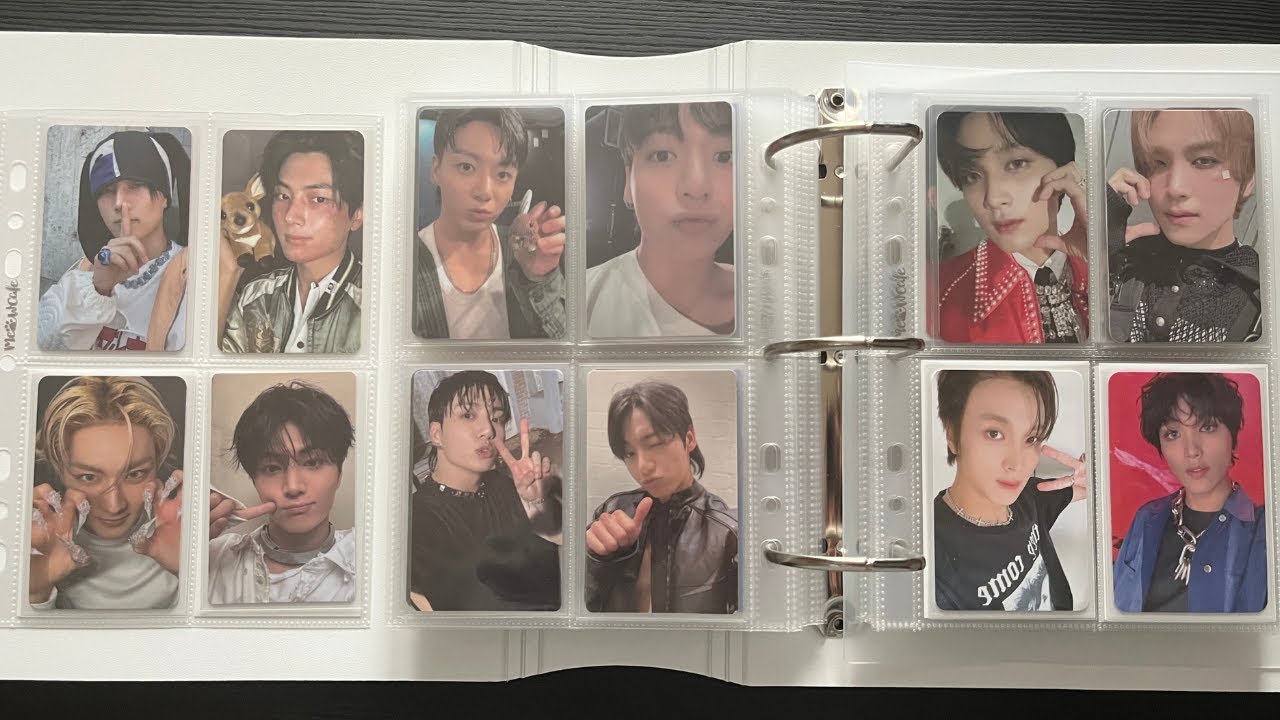 storing photocards #10: bts, enhypen, nct, aespa