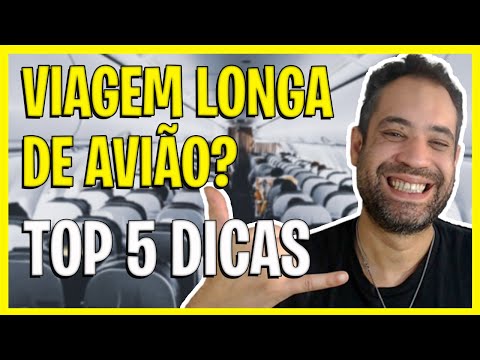 Vídeo: 5 maneiras de se sentir confortável em uma longa viagem de avião