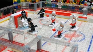 LEGO Stop Motion - Good Old Hockey Game