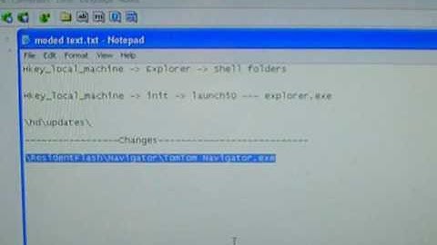 How to hack your Nextar (W3G) GPS System to install another Navigator Program