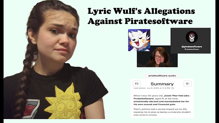 The New Allegations against Pirate Software