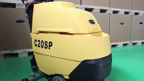 Self-Propelled Floor Scrubber C20SP | Quick User Guide | FloorCleaningMachineUSA.com