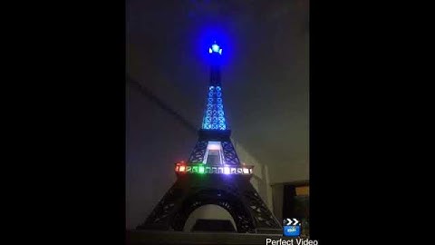 3DPuzzle led lighting Eiffel Tower