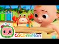 London Bridge Crab Castle!🦀 | Cocomelon | Kids Cartoons &amp; Nursery Rhymes | Moonbug Kids