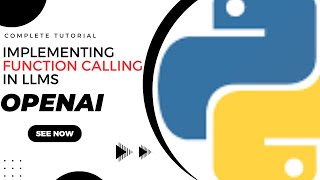 Complete Tutorial: Implementing Function Calling in LLMs Using #OpenAI #python #tamil #function
