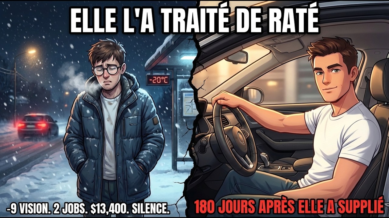 -9 de Vision, Pas de Voiture. Elle l'a Traité de Raté. 180 Jours Plus Tard Elle Était à Genoux.