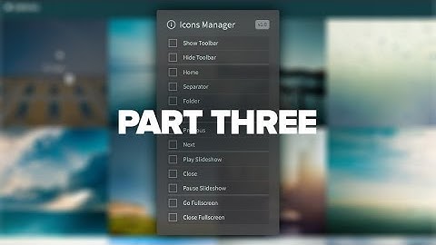 Use the Lr Deck Icon Manager