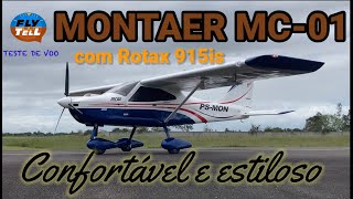 Montaer Mc-01 com Rotax 915is - Confortável e estiloso