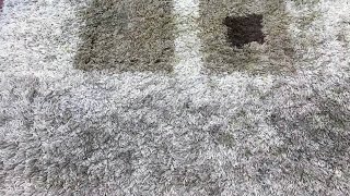 Fluffy, Dirty, And Smelly Too! A Full Cycle Of Washing A Shaggy Carpet In Our Workshop In Kemerovo