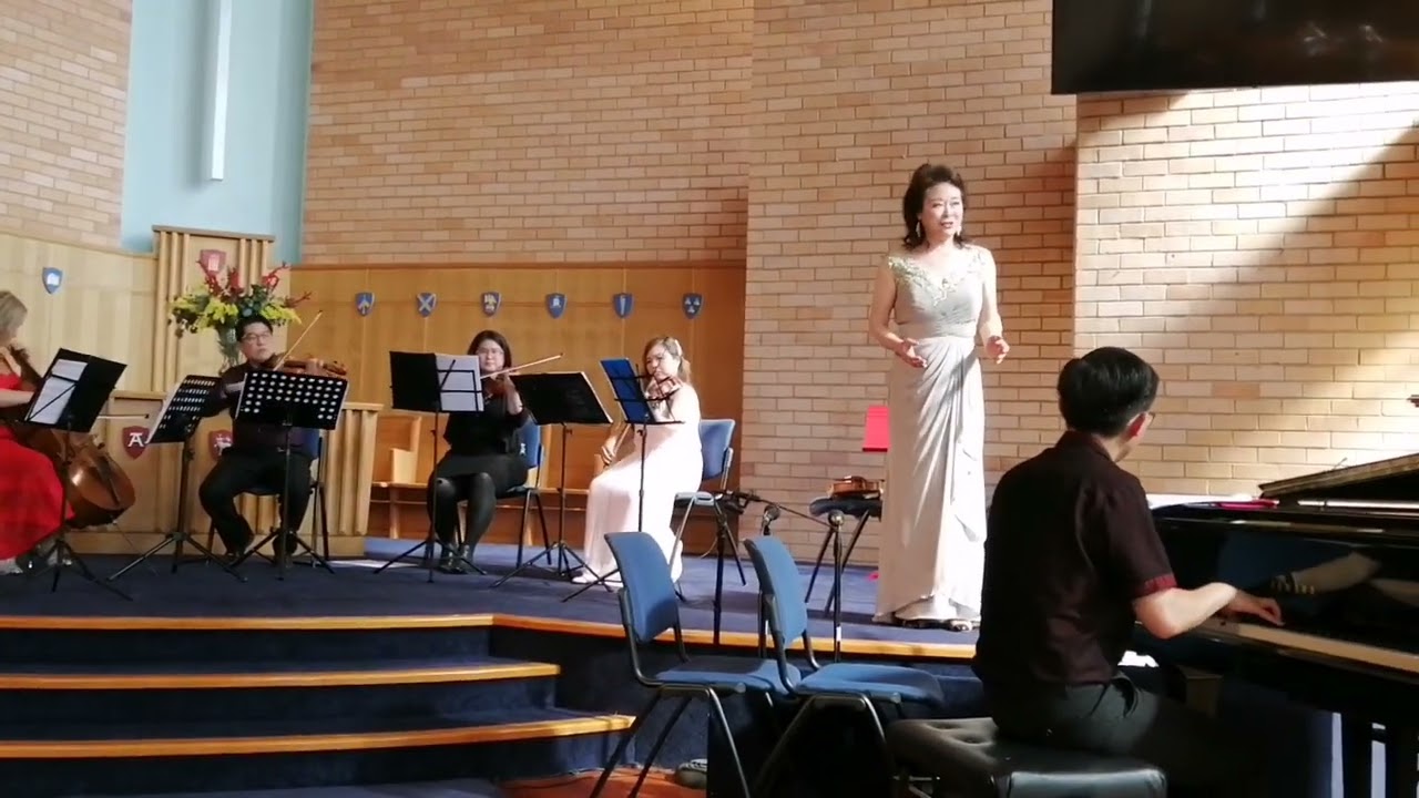 《Time to Say Goodbye》演唱：Lucy Luo 骆英