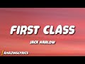 Jack harlow  first class