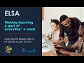 ELSA - Making Learning a Part of Everyday&#39;s Work | Powered by e2e People Practices