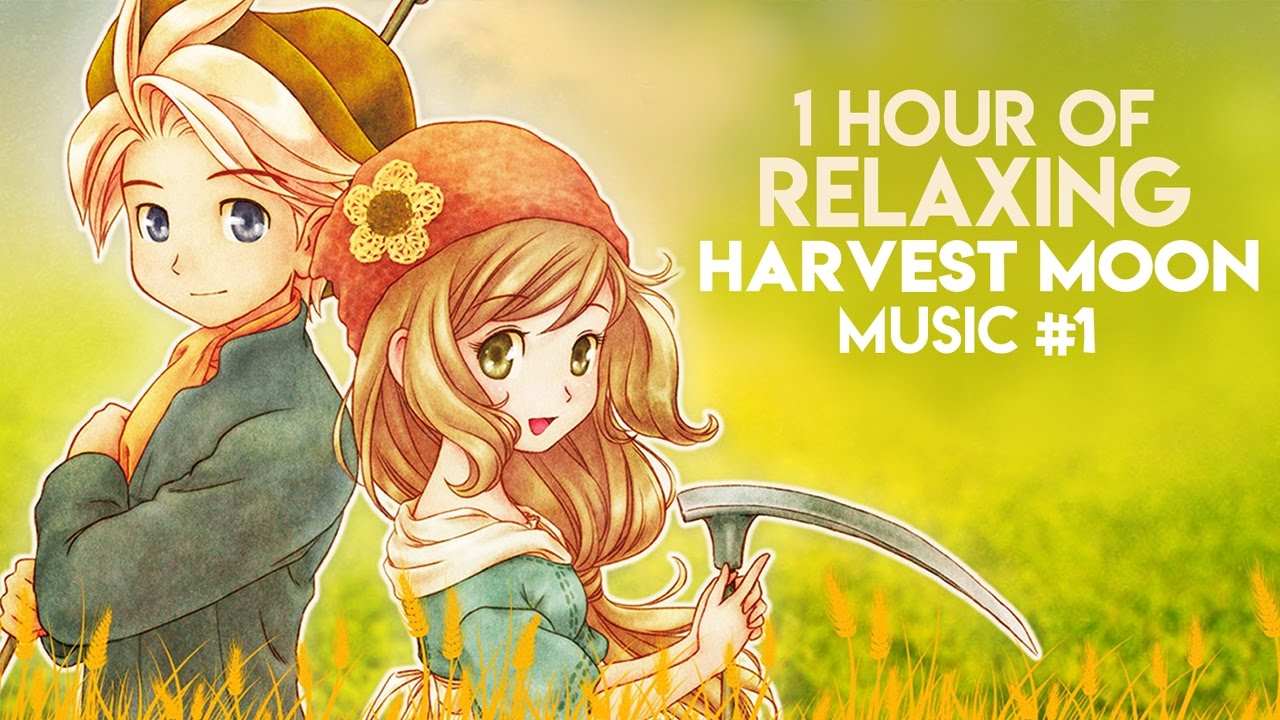 1 Hour of Relaxing Harvest Moon Music - YouTube