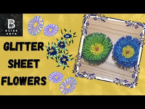 ArtGlitterBlog: Art Glitter Flowers