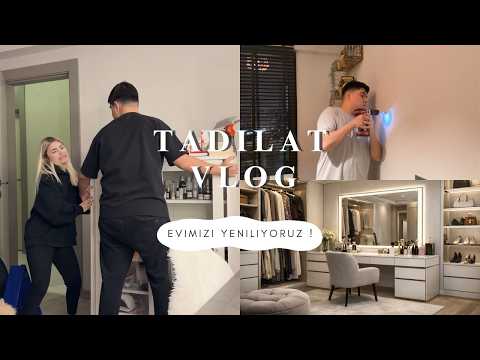 EVİMİZİN GİYİNME ODASINI YENİLEDİK!