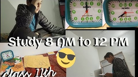 My study routine 8am to 12pm class 11th #studymotivation #motivation #iitjee