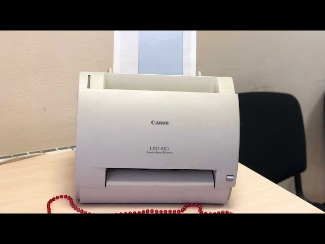 How To Disassemble Canon LBP 800 L10571e Printer - YouTube