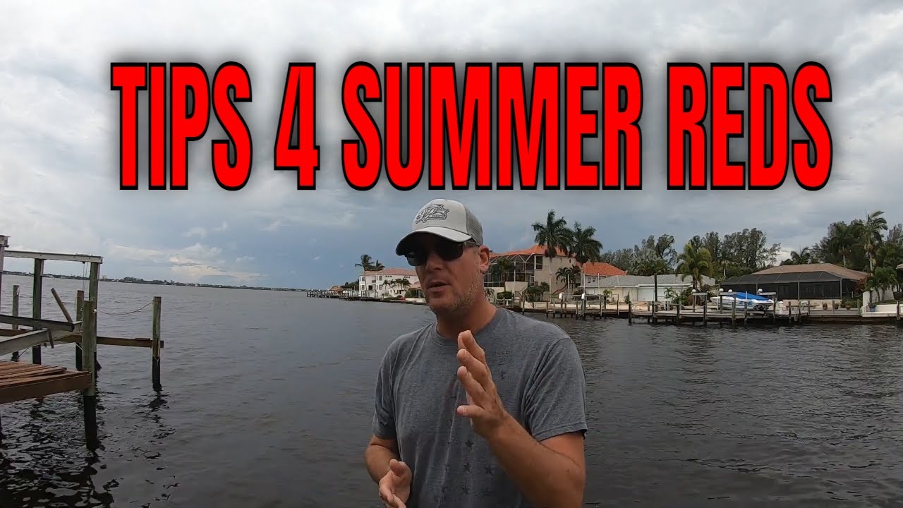 HOW TO USE THESE TIPS AND TECHNIQUES TO CATCH SUMMER REDFISH.