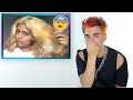 Hairdresser Reacts To DIY Bleach Fails