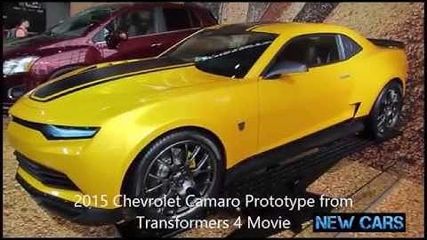 2015 Chevrolet Camaro Prototype from Transformers 4 Movie