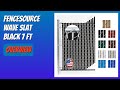 REVIEW (2026): FenceSource Wave Slat Black 7 ft. Features