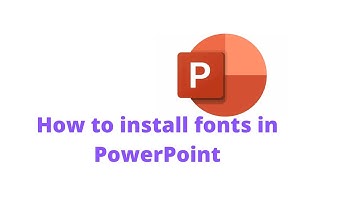 How to install fonts in PowerPoint | Bangla Tutorial - 3