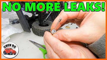 AXIAL SCX10 III LEAKY SHOCK FIX! Try this TRICK 😁👍