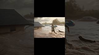 Flood Warning Man And Dog Vs. The Rising Waters Epic Rescue Short Film