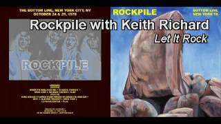 Rockpile with Keith Richards ~ Let It Rock. chords
