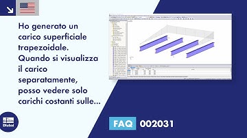 [EN] [IT] FAQ 002031 | Ho generato un carico superficiale trapezoidale. Quando si visualizza il c...