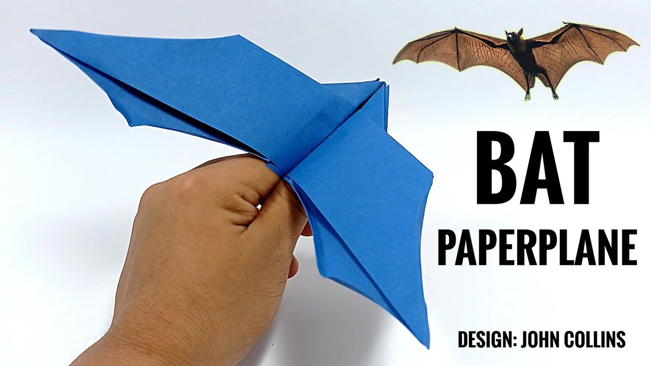 Como hacer una avion de papel facil