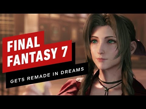 Someone remade the Final Fantasy 7 remake in the PS4's Dreams - Polygon